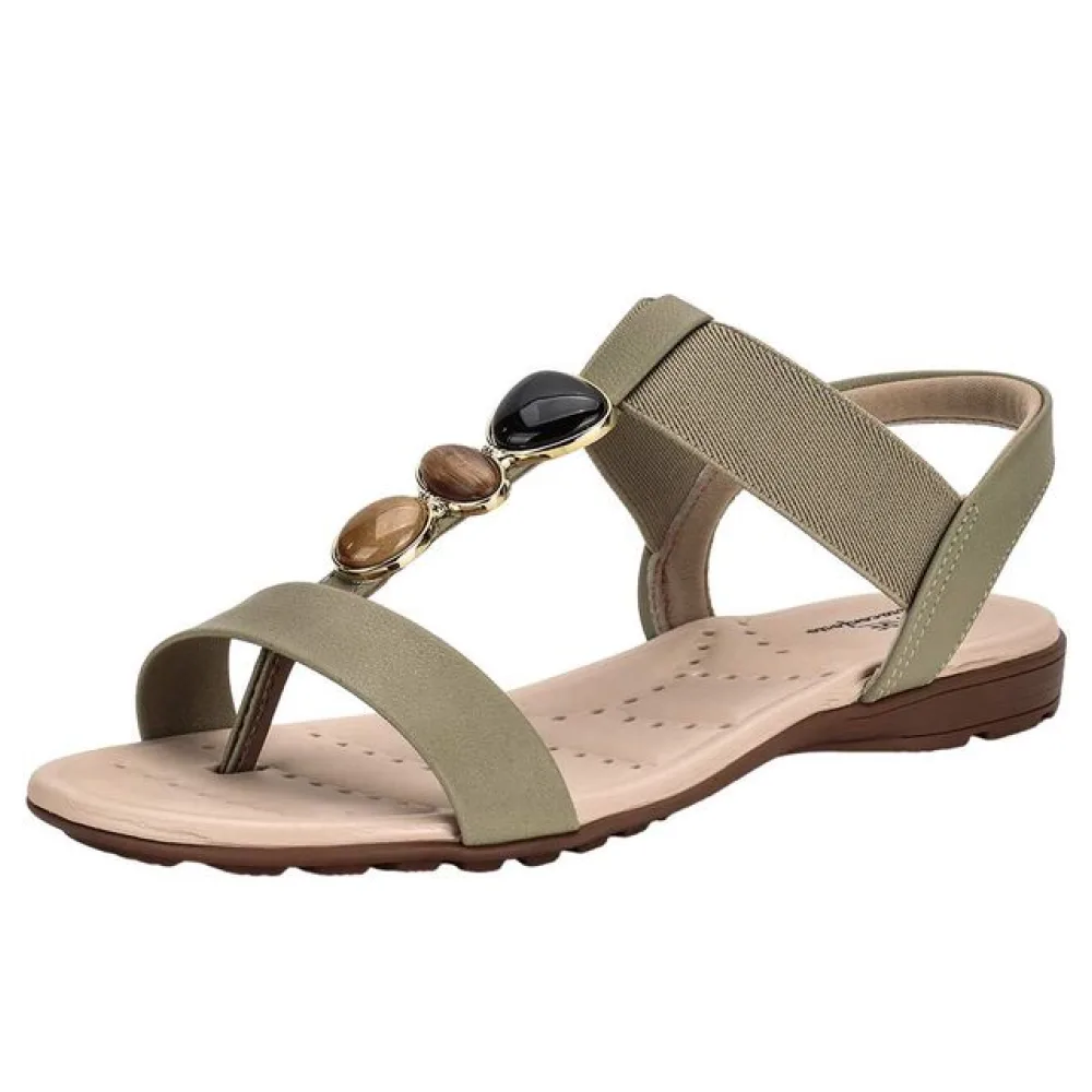 Sandália Feminina Flat Modare 7053172 VERDE 35