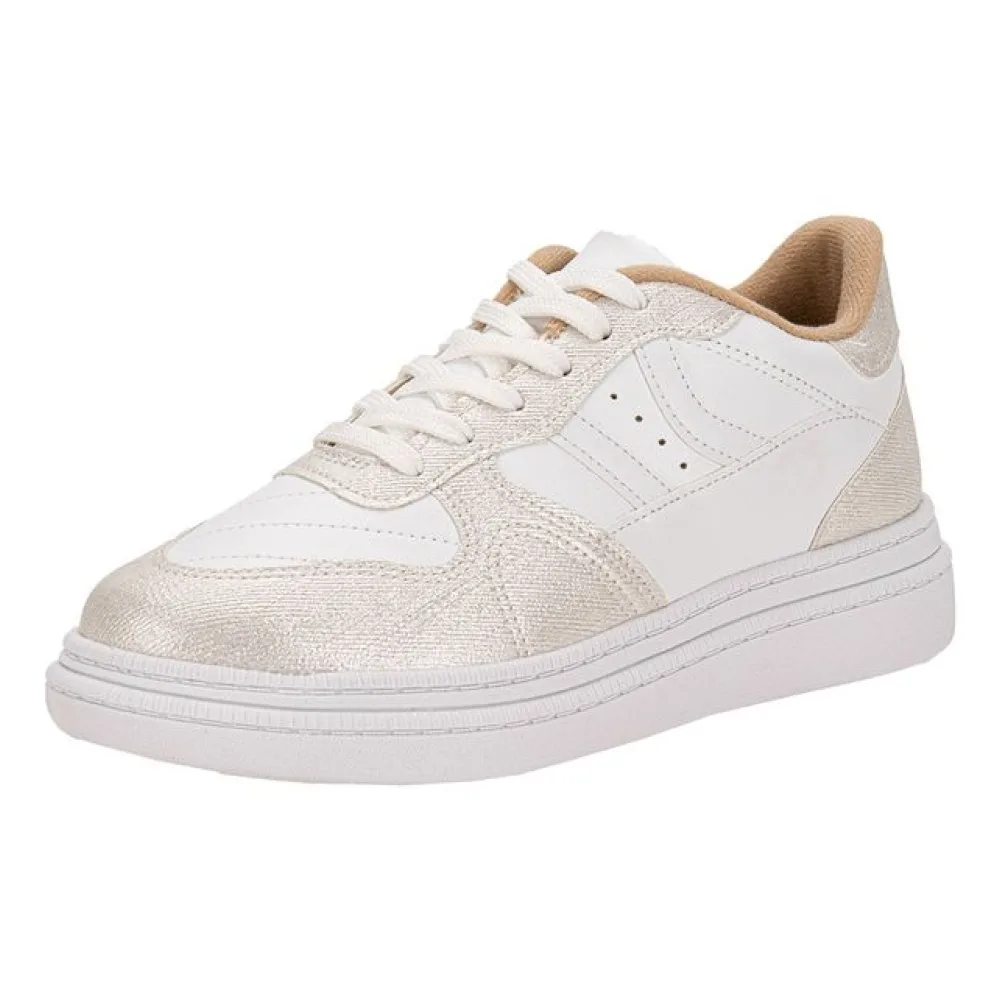 Tênis Feminino Casual Moleca 5816101 BRANCO 34
