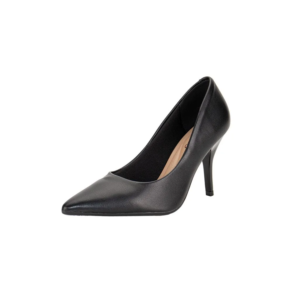 Scarpin Feminino Salto Fino Beira Rio 41221400 PRETO 37