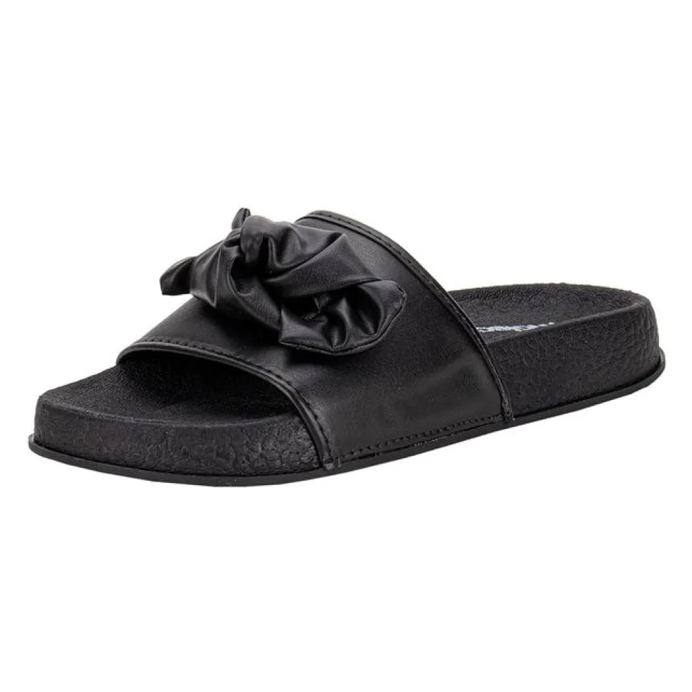 Tamanco Feminino Flat Moleca 5538103 PRETO 34