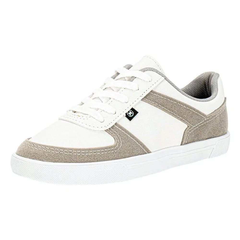 Tênis Infantil Masculino Molekinho 2801168 BRANCO/CINZA 27