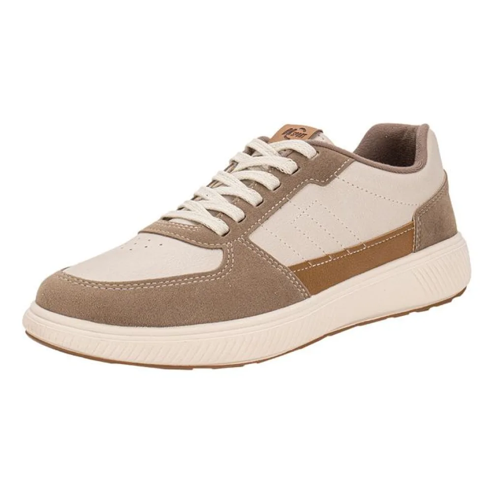 Tênis Masculino Casual BRsport 2276221 BEGE 39