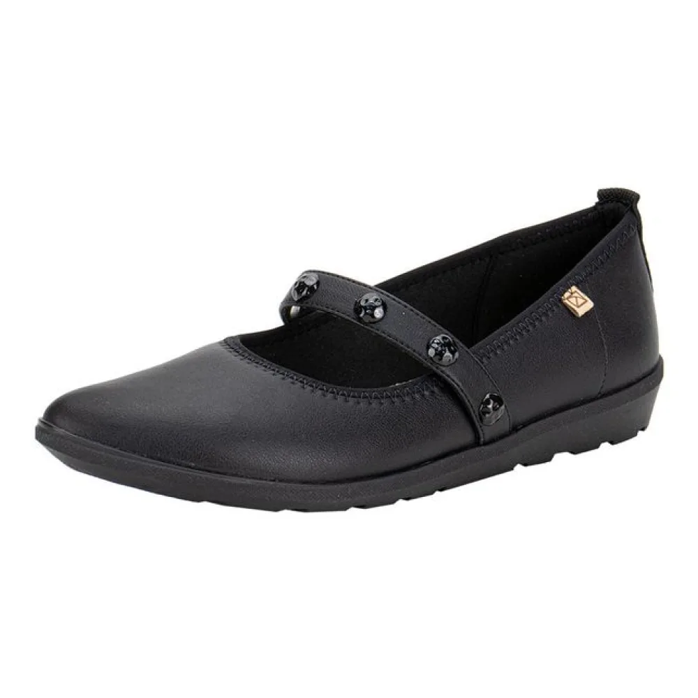 Sapatilha Feminina Flat Piccadilly 295002 PRETO 35