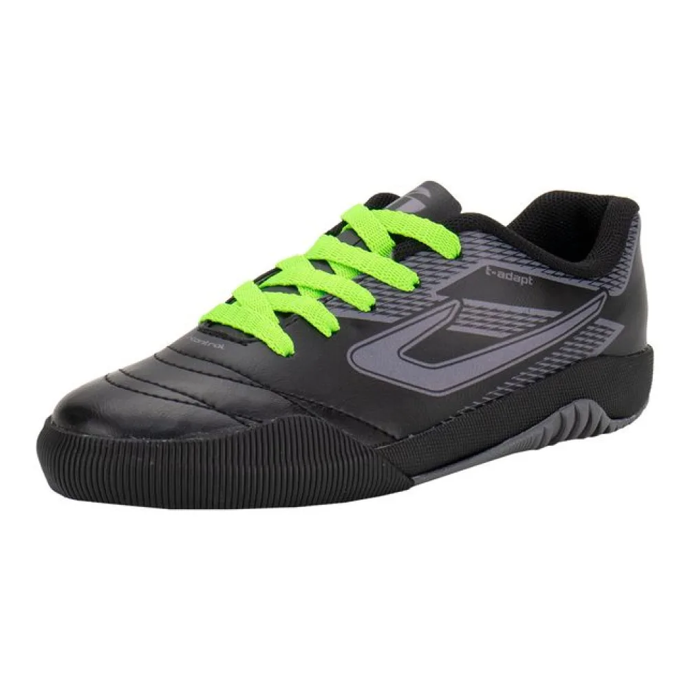 Chuteira Infantil Recreio VII Futsal Topper TP05140 PRETO/CINZA 34