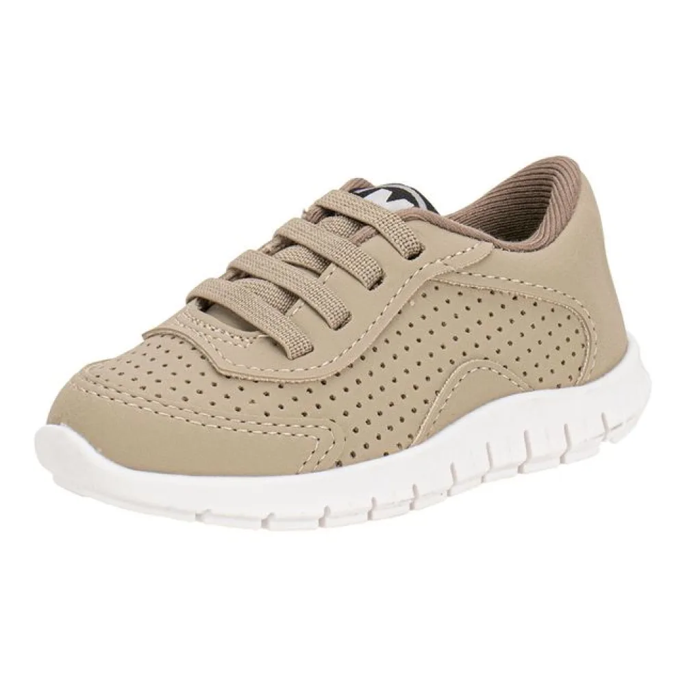 Tênis Infantil Masculino Baby Molekinho 2643102 BEGE 20