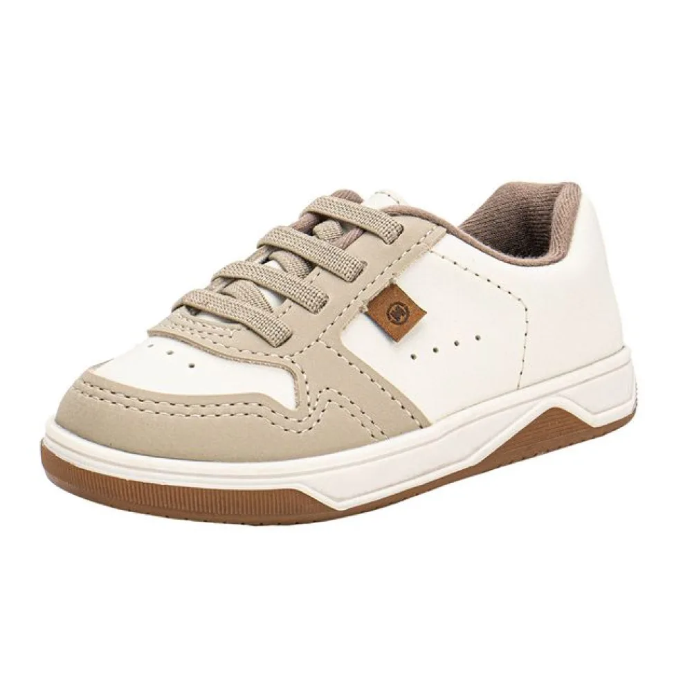 Tênis Infantil Masculino Baby Molekinho 2623121 MARFIM 19