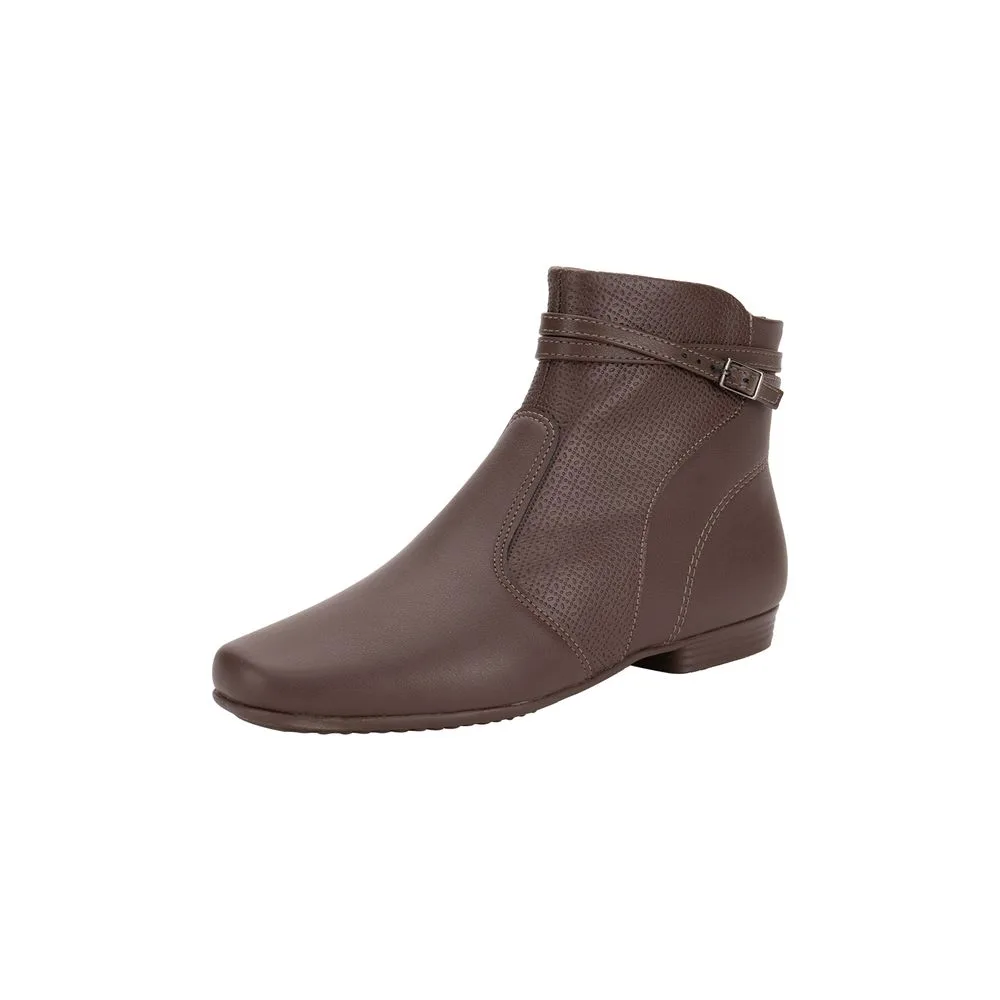 Bota Feminina Cano Baixo Piccadilly 250241 CAFÉ 35