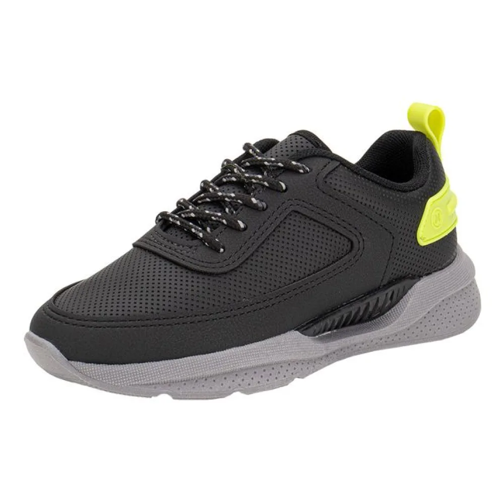 Tênis Infantil Masculino Molekinho 2864102 PRETO/VERDE 27