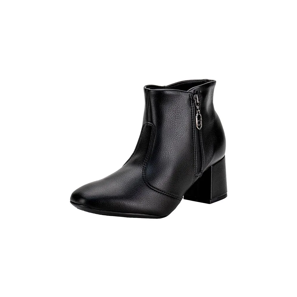 Bota Feminina Cano Baixo Beira Rio 9076108 PRETO 34