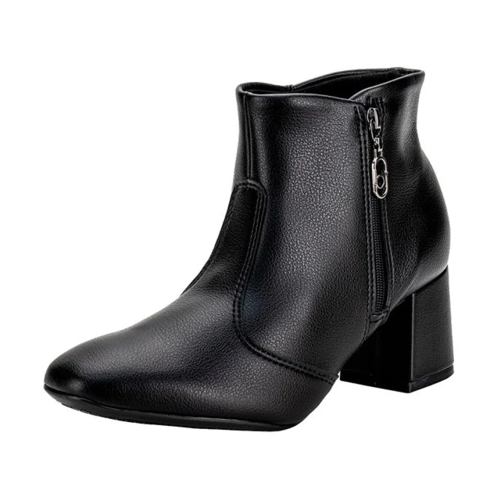 Bota Feminina Cano Baixo Beira Rio 9076108 PRETO 34