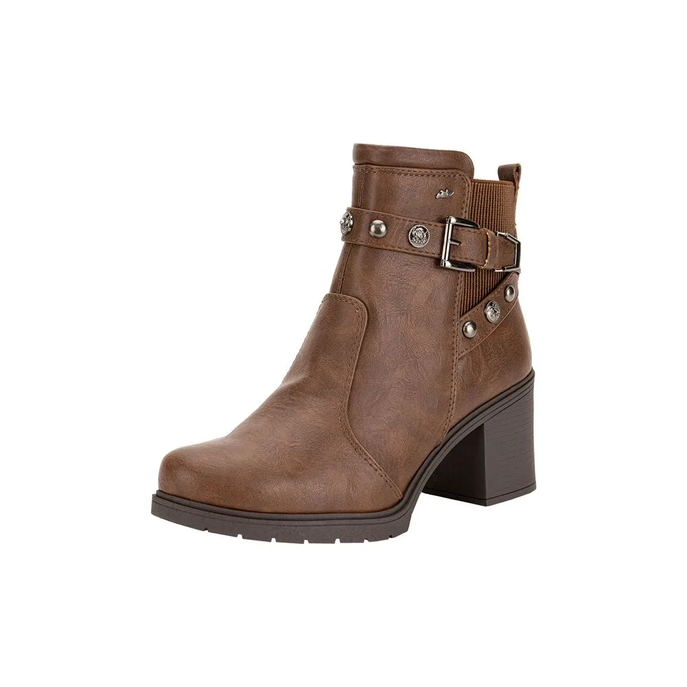 Bota Feminina Cano Baixo Dakota DA871 CAFÉ 34