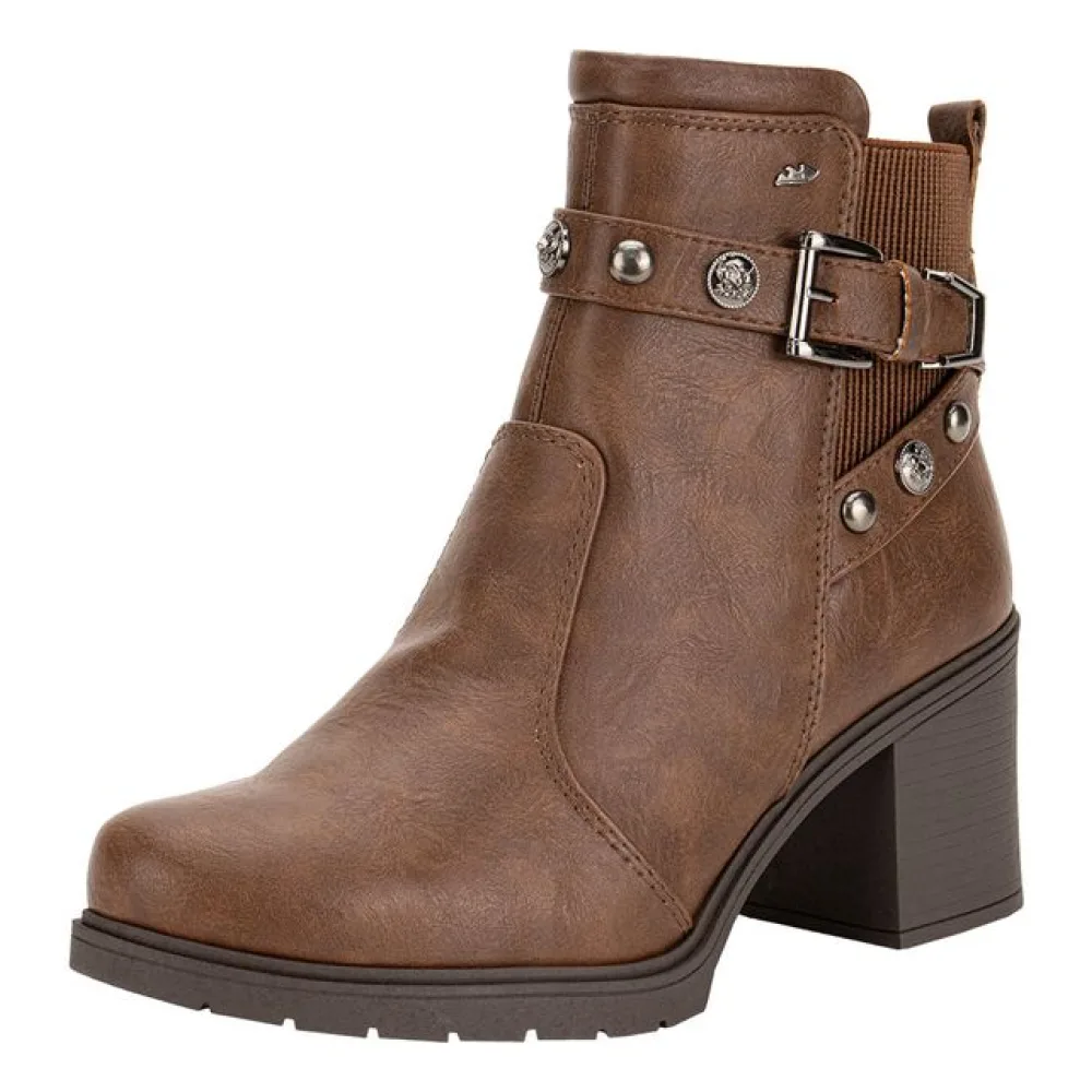 Bota Feminina Cano Baixo Dakota DA871 CAFÉ 34