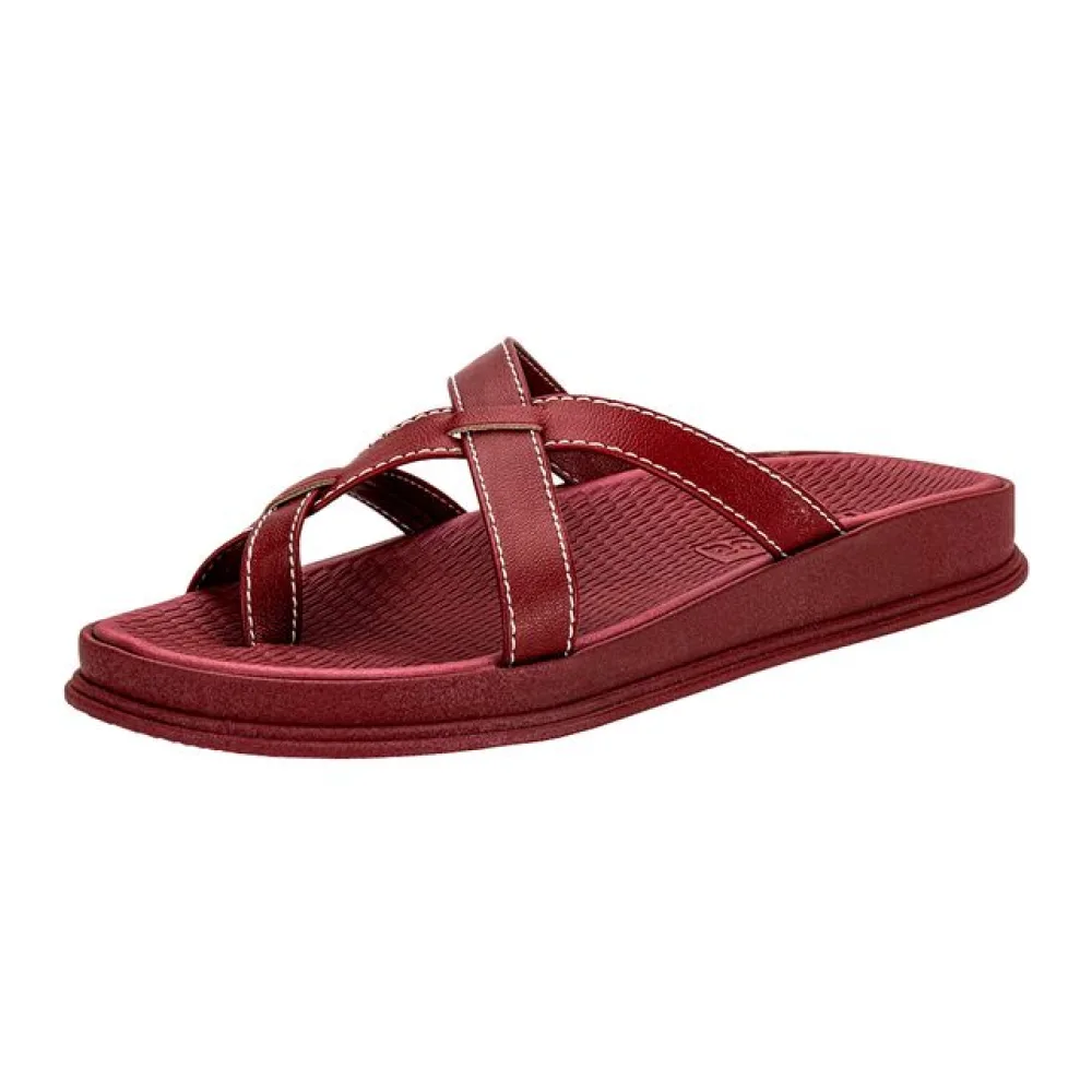 Tamanco Feminino Flat Moleca 5556101 VINHO 34