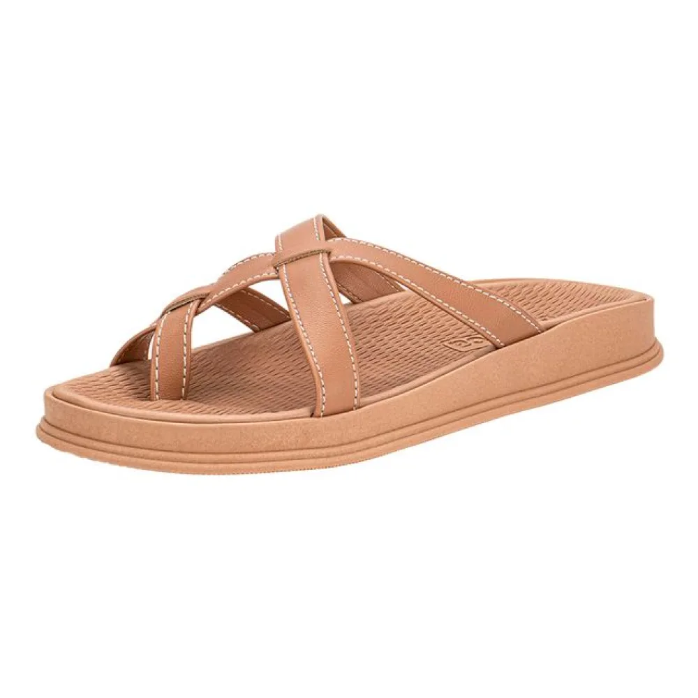 Tamanco Feminino Flat Moleca 5556101 SALMÃO 34