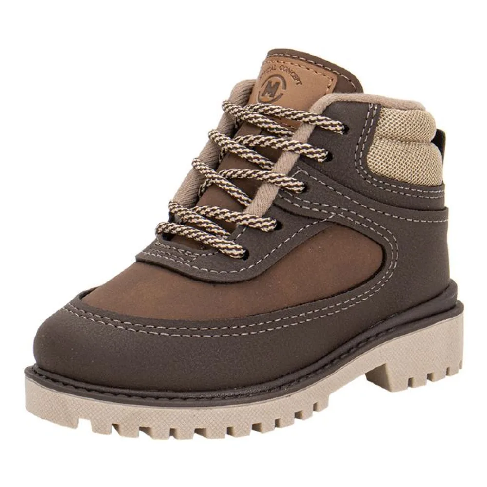 Bota Infantil Masculina Molekinho 2144233 CAFÉ 19