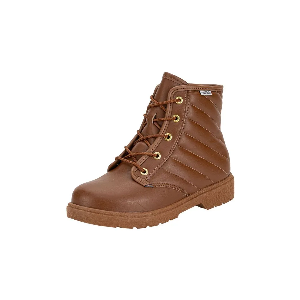 Bota Infantil Coturno Molekinha - 2164125 CHOCOLATE 26