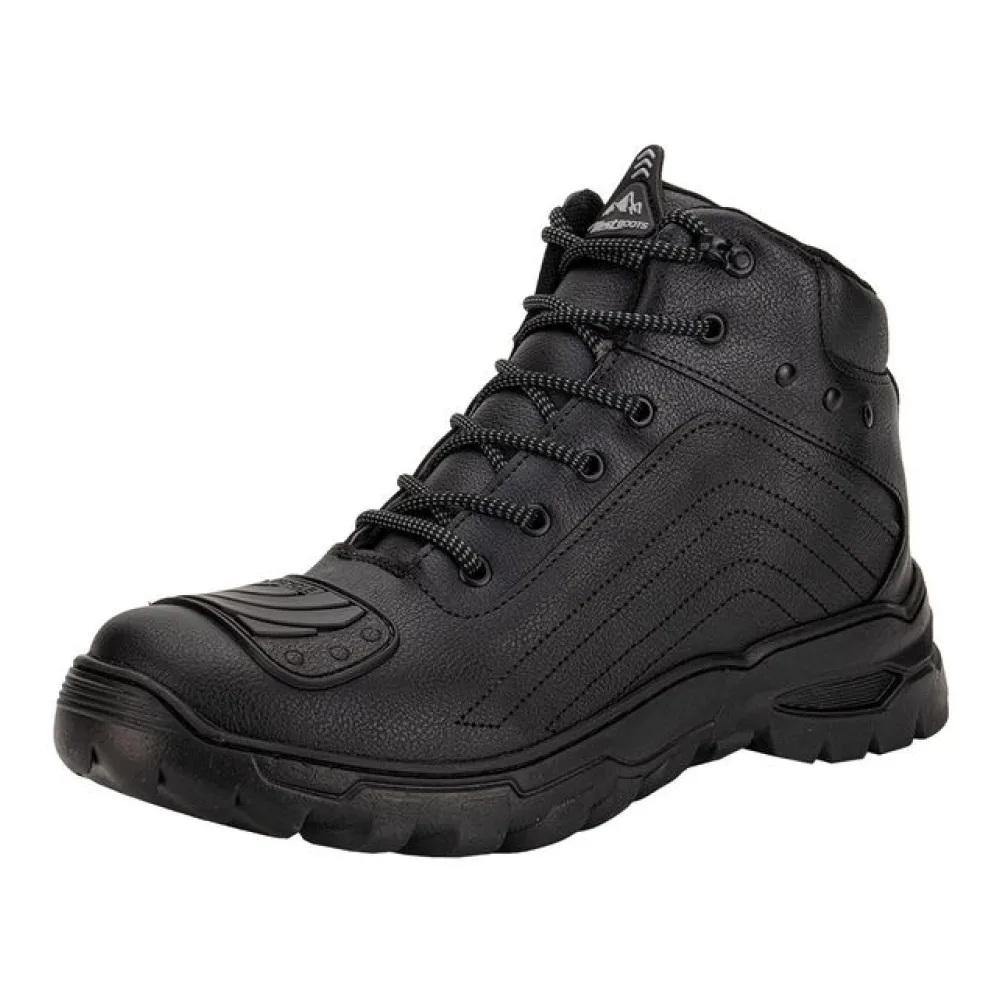Bota Masculina Moto West Line 9033 PRETO 37