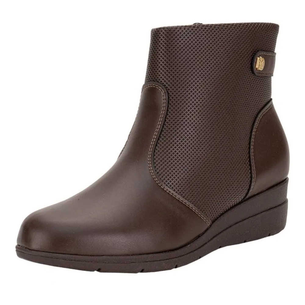 Bota Feminina Cano Baixo Modare 7085100 CAFÉ 34