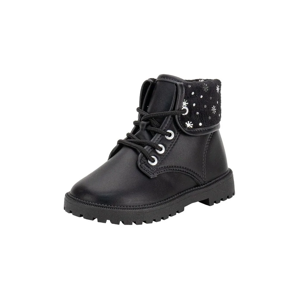 Bota Infantil Feminina Coturno Molekinha 2126524 PRETO 17