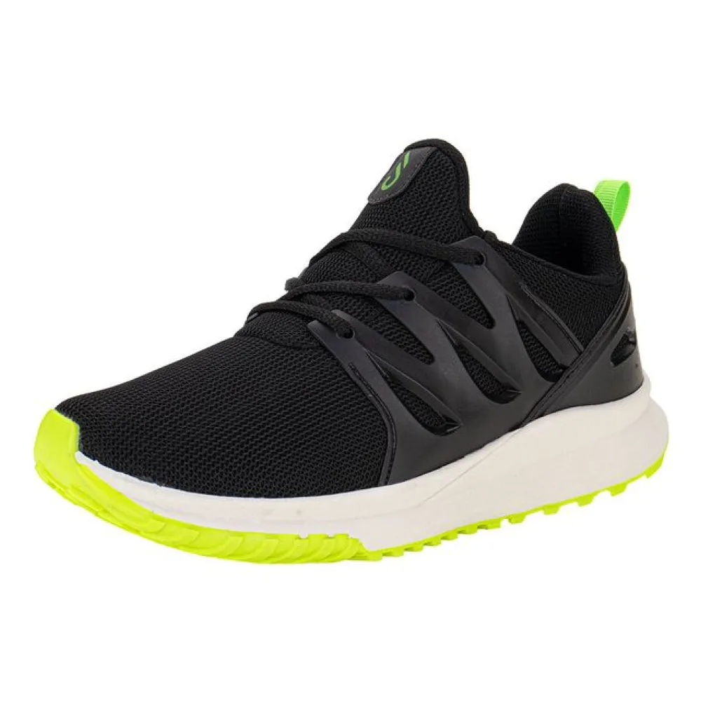 Tênis Masculino Spark SK3057 PRETO/VERDE 37