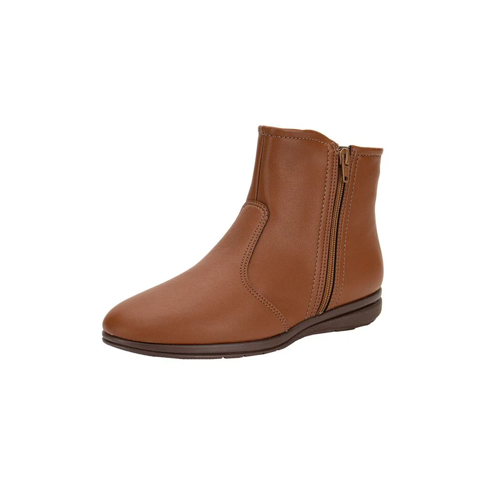 Bota Feminina Cano Baixo Piccadilly 261037 CONHAQUE 34