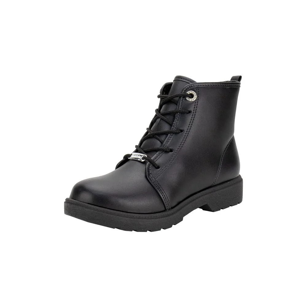 Bota Infantil Feminina Coturno Molekinha 2164134 PRETO 26