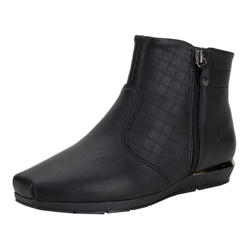 Bota Feminina Cano Baixo Piccadilly 147315 PRETO 34