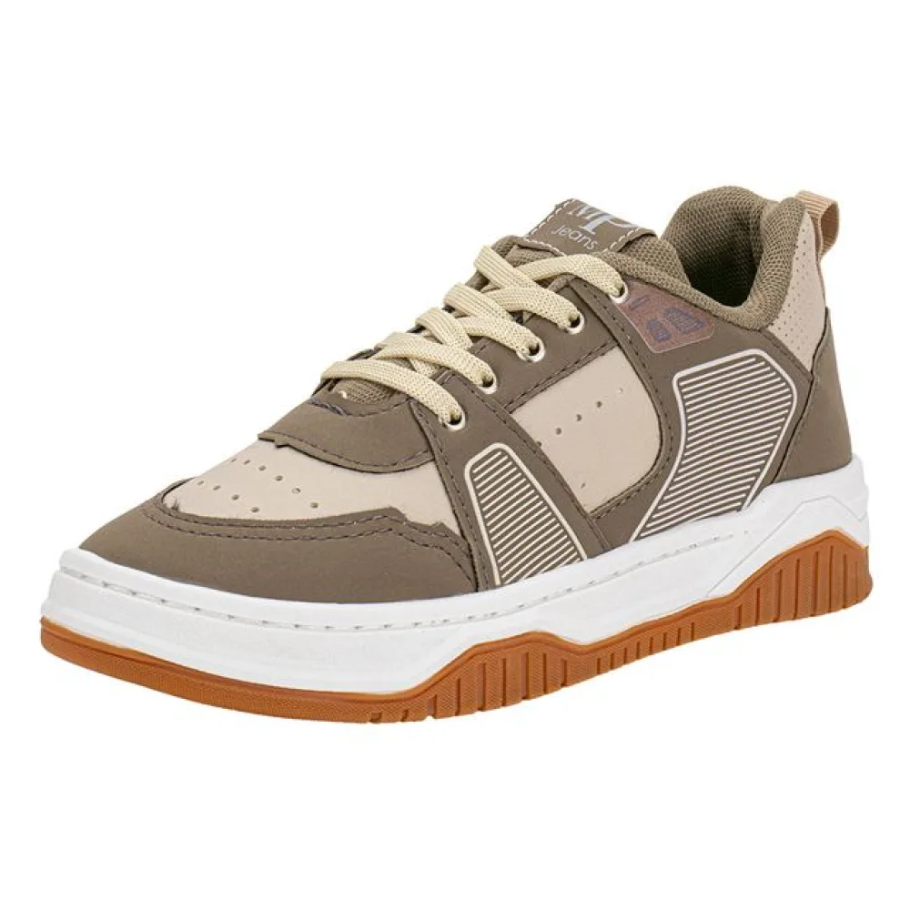 Tênis Infantil Masculino Minipé MP2525S BEGE 28