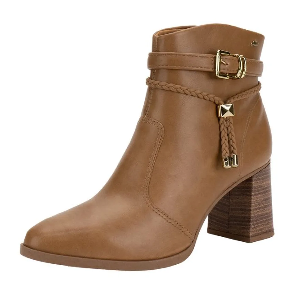 Bota Feminina Cano Baixo Dakota DA781 CAMEL 34