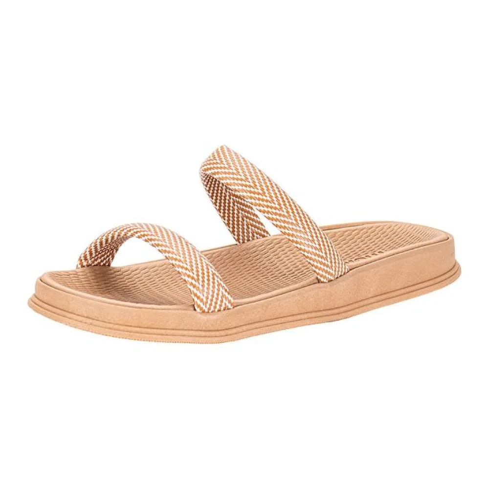 Tamanco Feminino Flat Moleca 5556100 SALMÃO 34