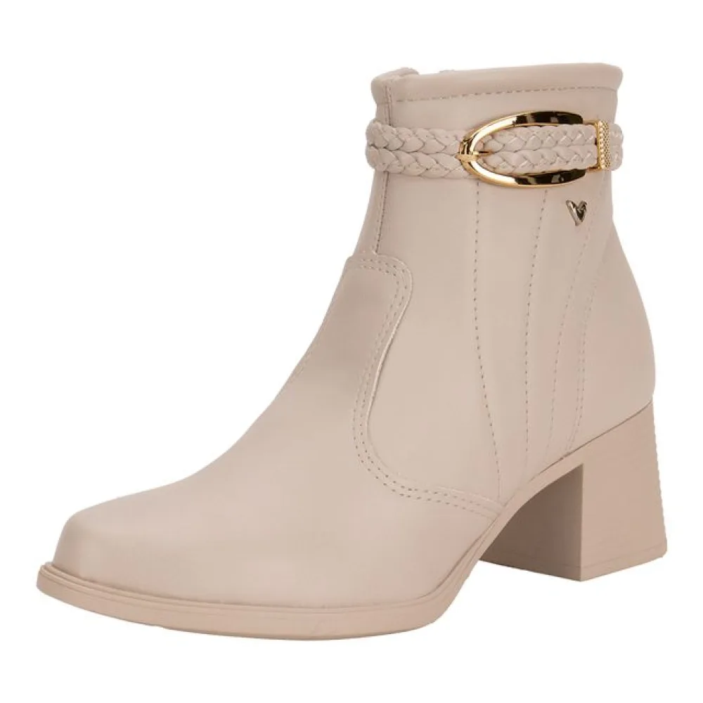 Bota Feminina Cano Baixo Mississipi MC851 MARFIM 34