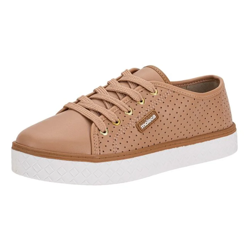 Tênis Feminino Casual Moleca 5712205 SALMÃO 34