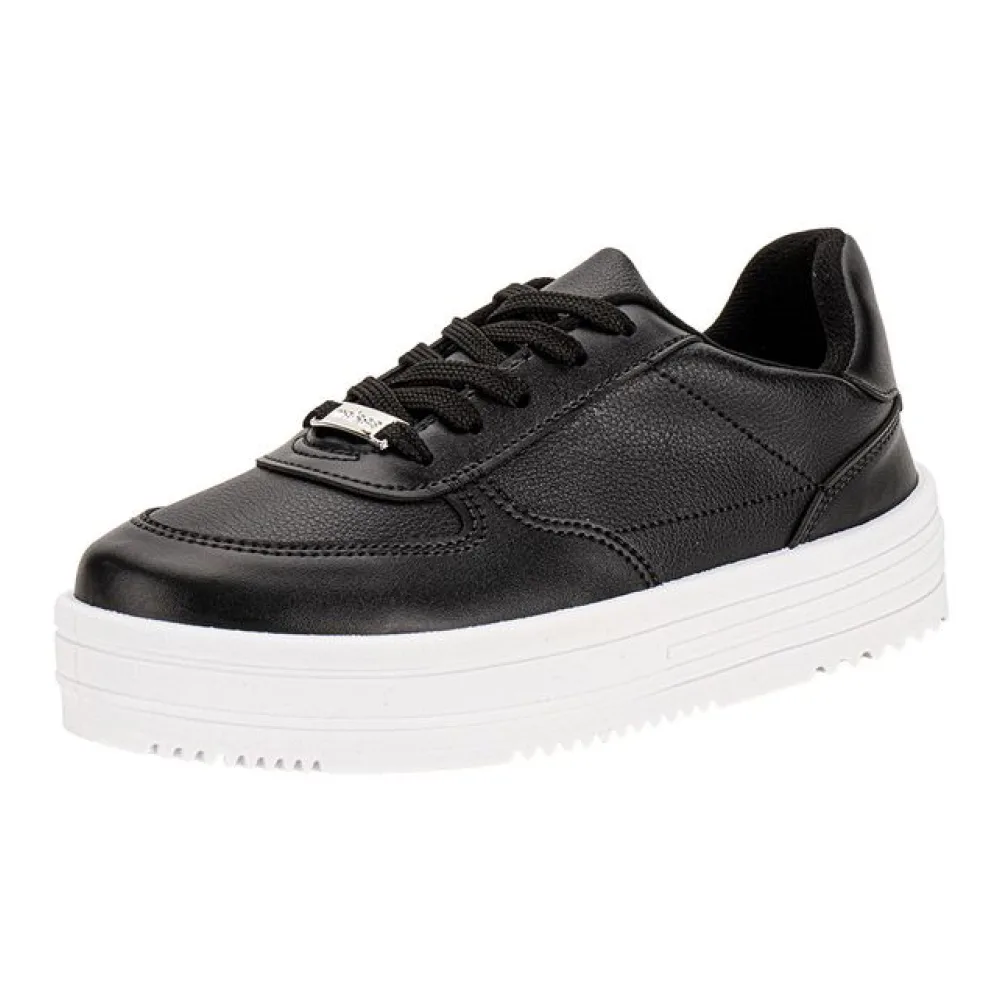 Tênis Feminino Casual Moleca 5782313 PRETO 34