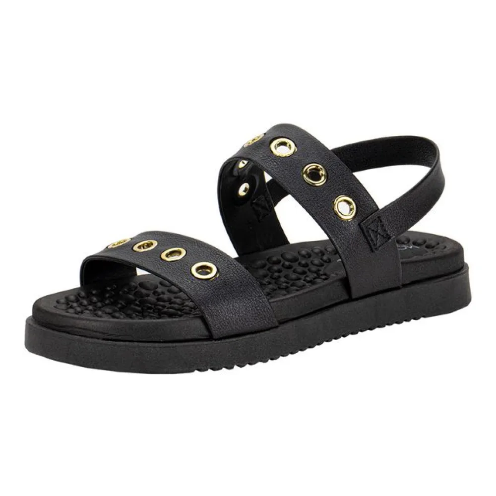 Sandália Feminina Flat Modare 7178123 PRETO 34