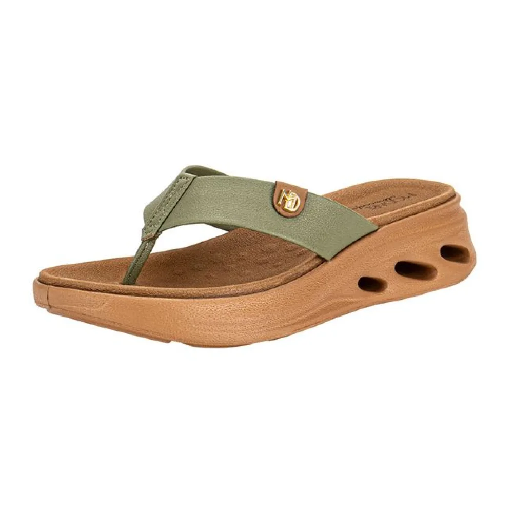 Tamanco Feminino Flat Modare 7215101 VERDE 35