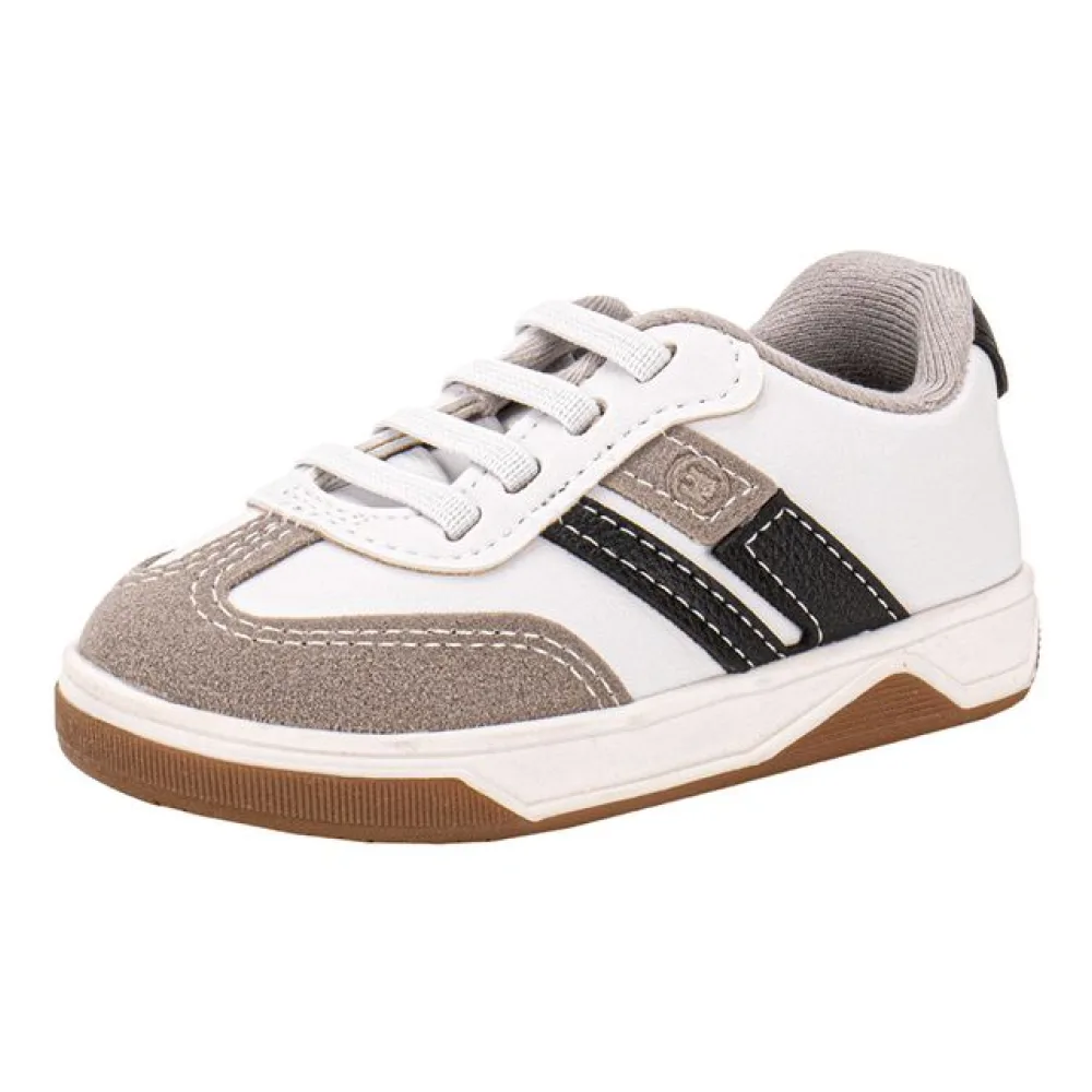 Sapatênis Infantil Masculino Molekinho 2623117 BRANCO/CINZA 20