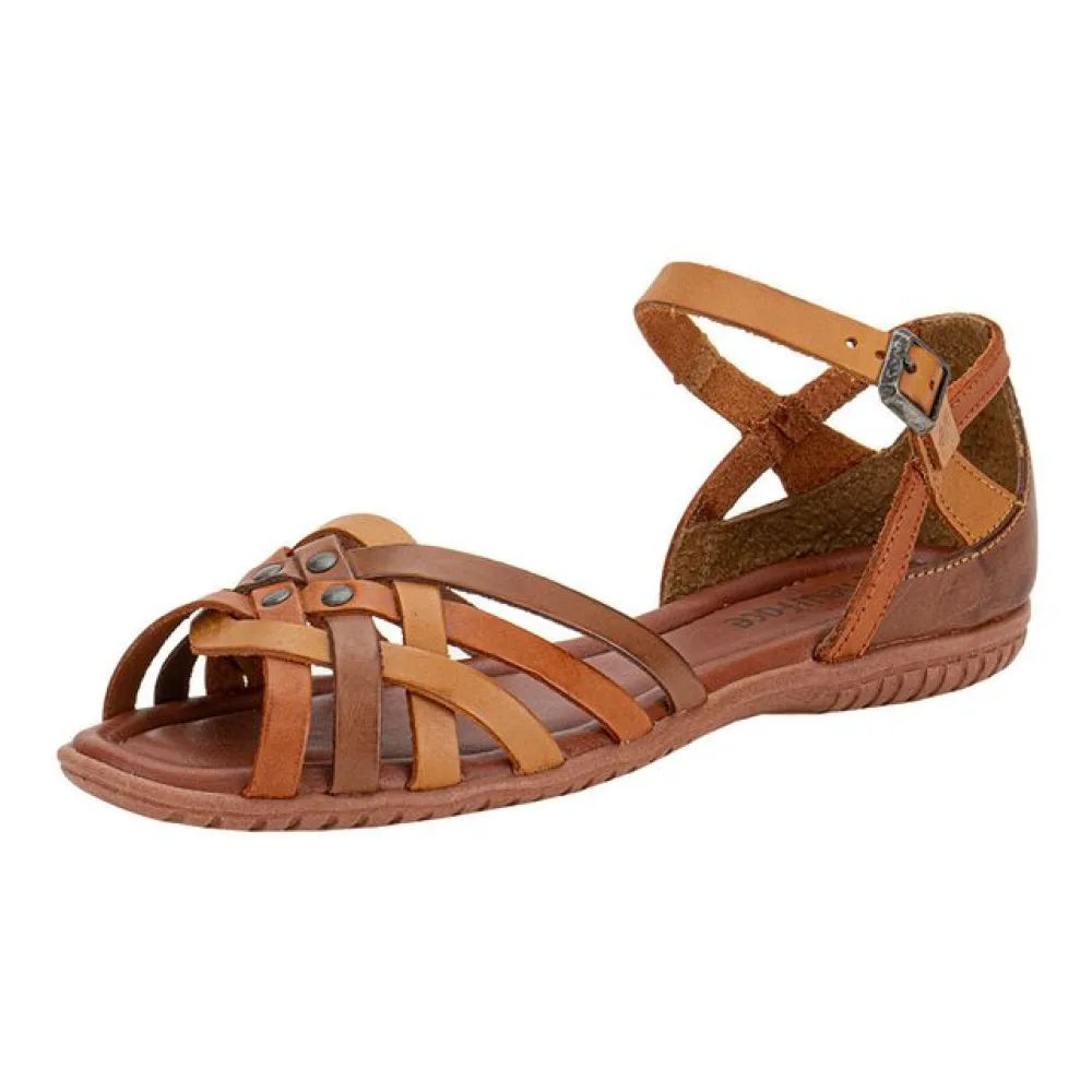 Sandália Feminina Flat New Face 31402 CARAMELO 35