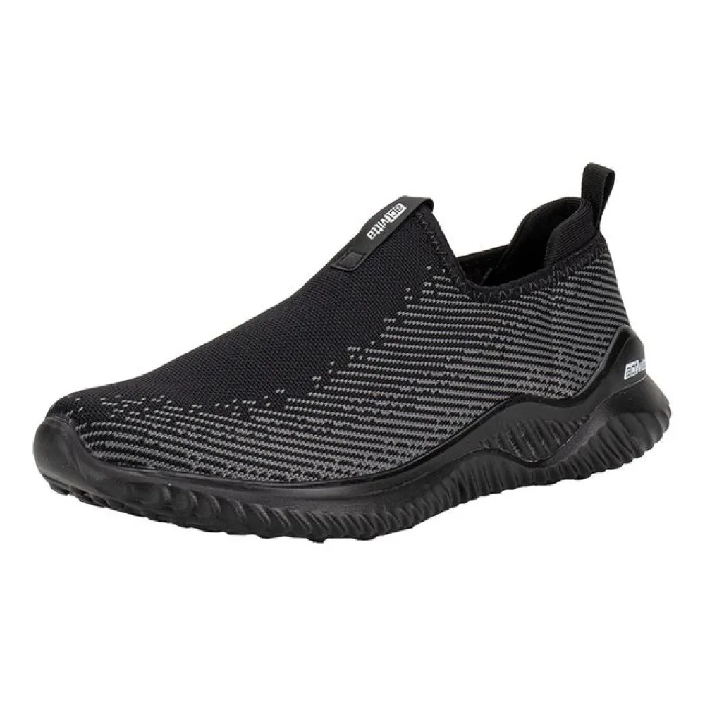 Tênis Feminino Slip On Actvitta 4802244 PRETO/CINZA 34
