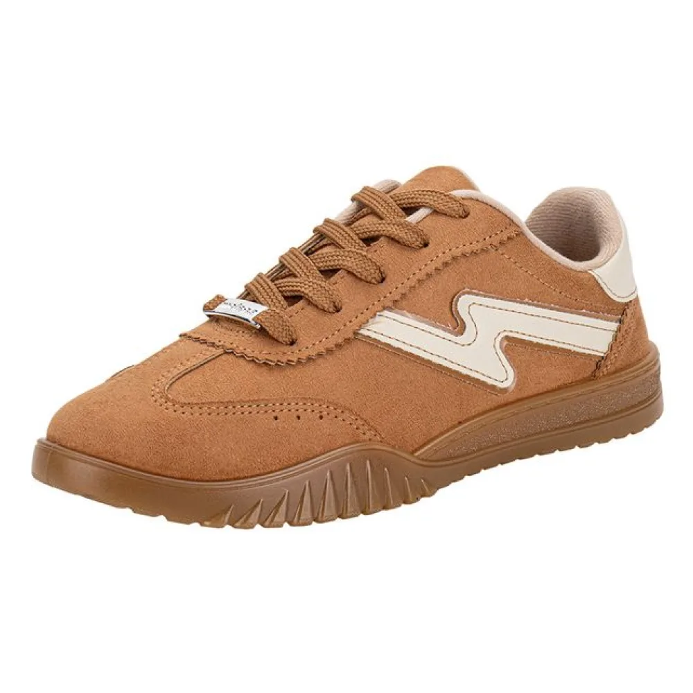 Tênis Feminino Casual Moleca 5817102 CAMEL 34