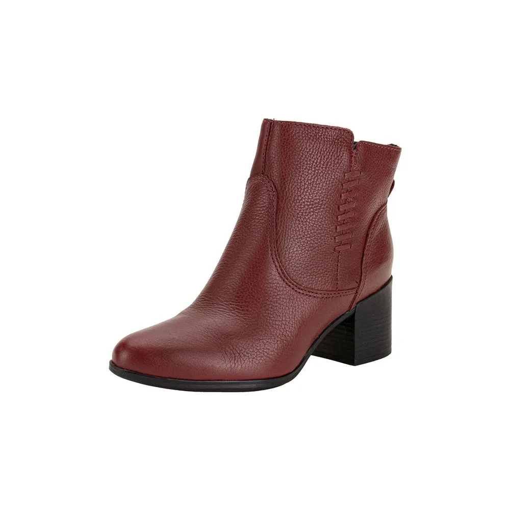 Bota Feminina Cano Baixo Bottero 346916 VINHO 34