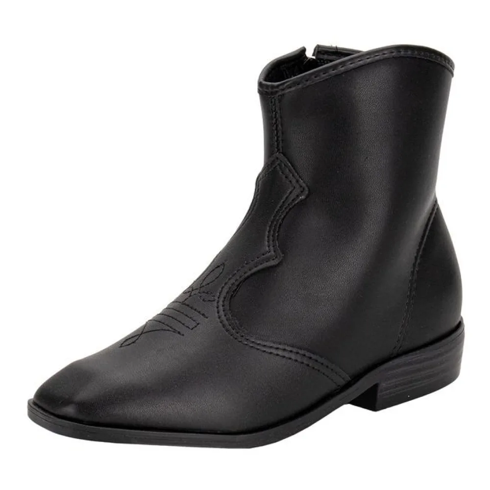 Bota Infantil Feminina Country Molekinha 2183200 PRETO 26
