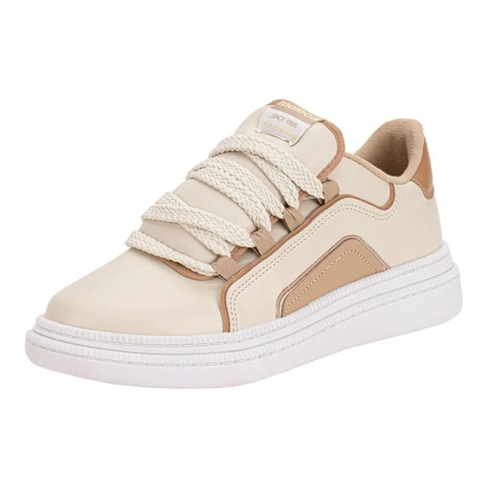 Tênis Feminino Casual Moleca 5816105 MARFIM 34