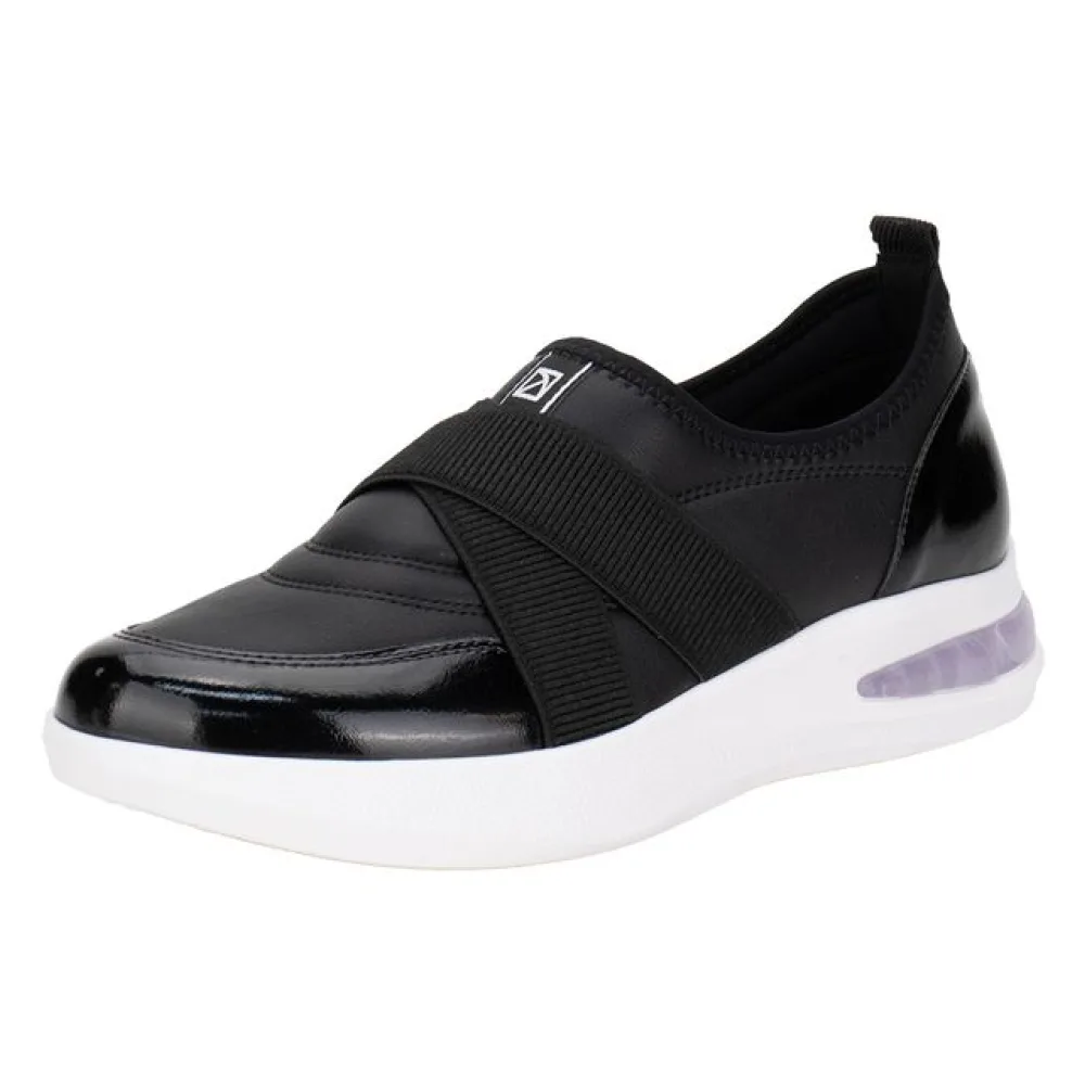 Tênis Feminino Slip On Piccadilly 940004 PRETO 34