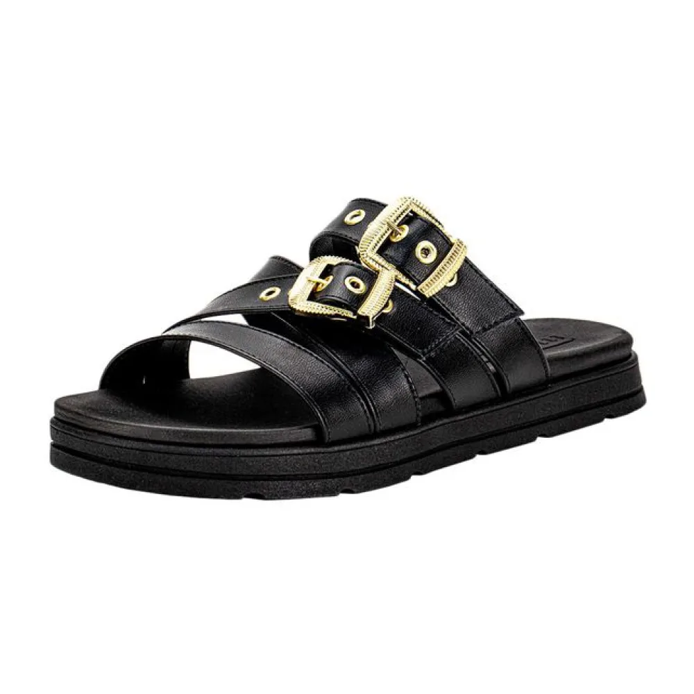 Tamanco Feminino Flat Moleca 5490124 PRETO 35