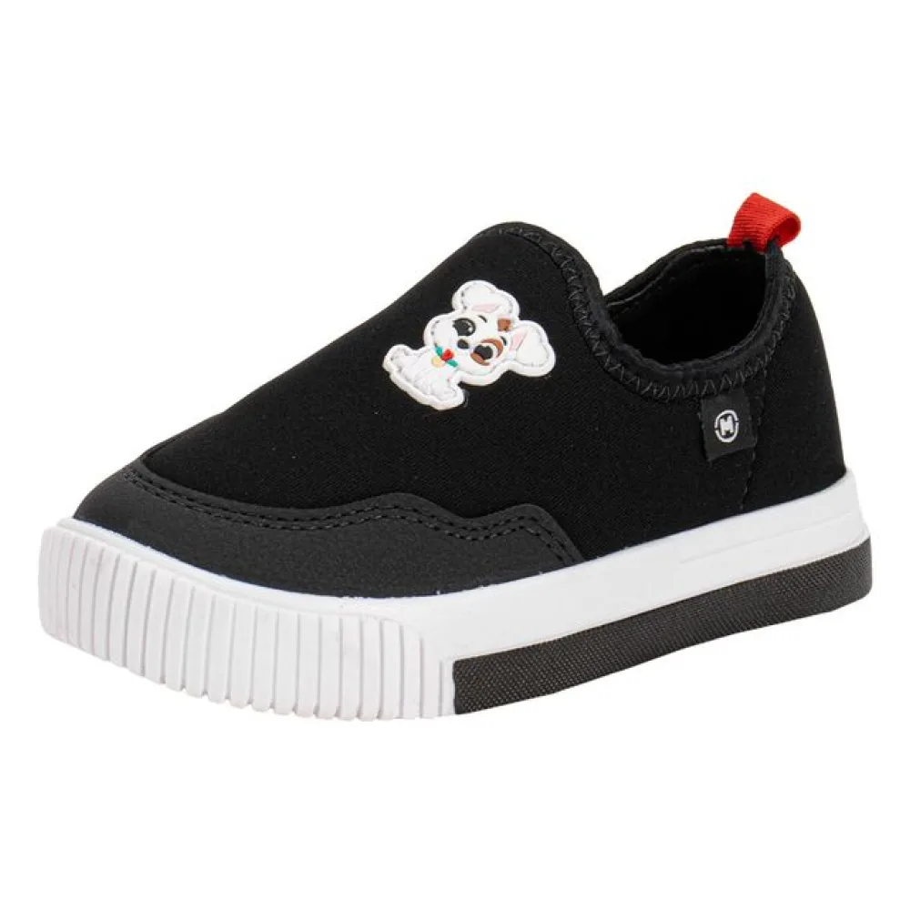 Tênis Infantil Masculino Slip On Molekinho 2615227 PRETO 19