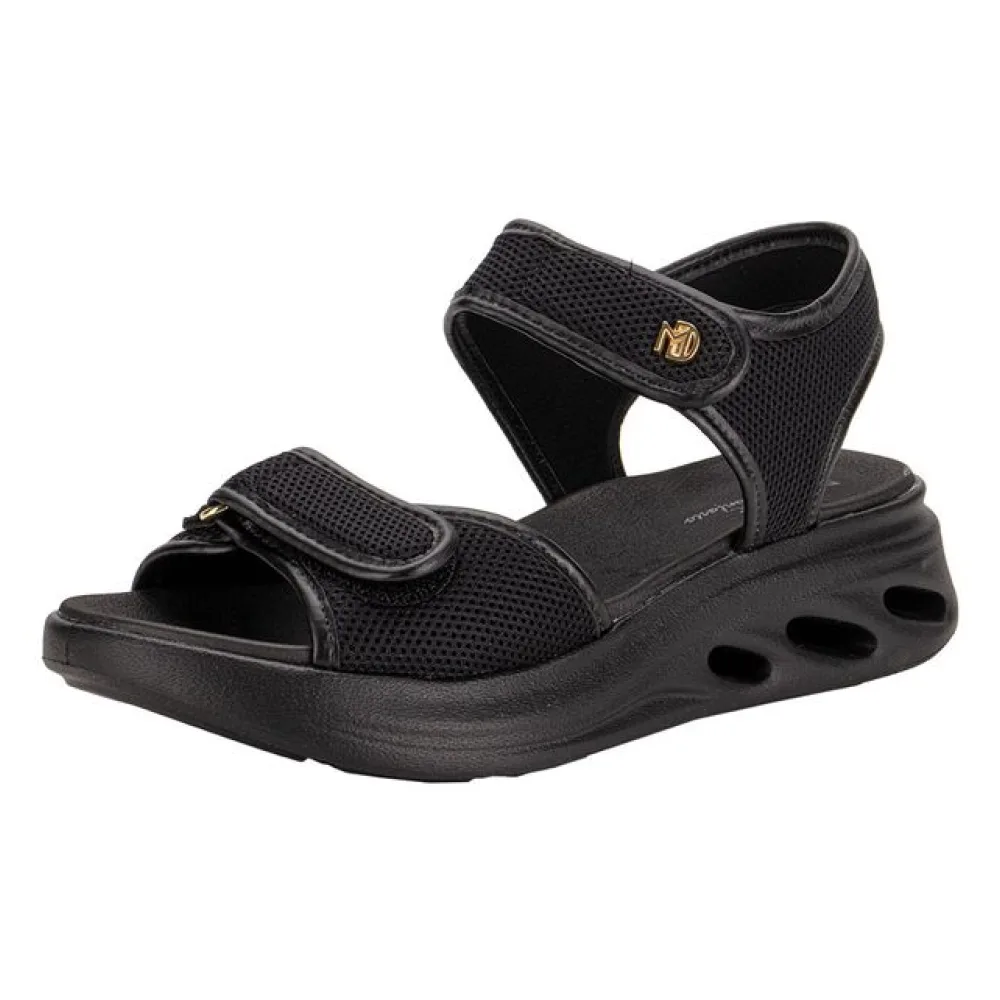 Sandália Feminina Flat Modare 7210103 PRETO 34