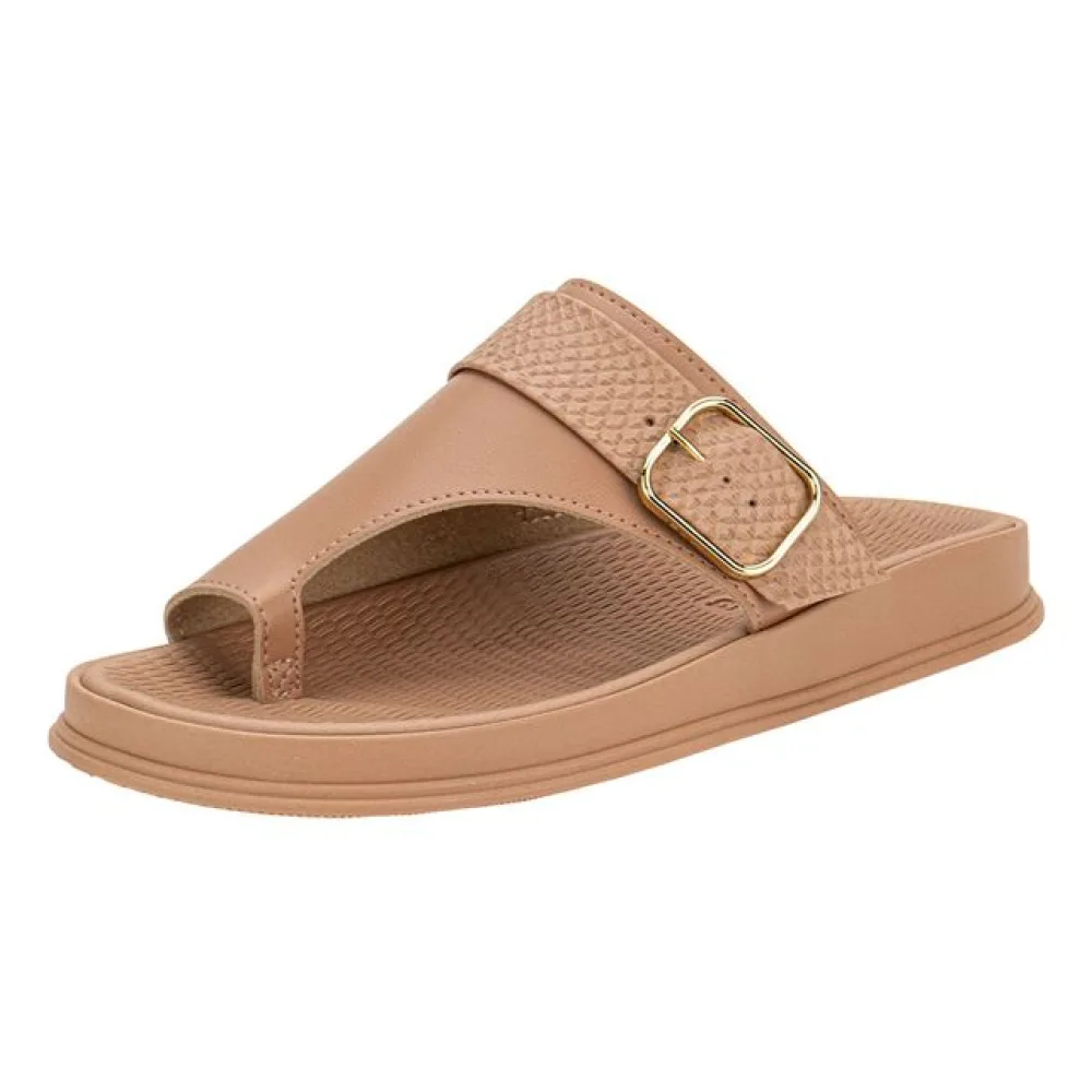 Tamanco Feminino Flat Moleca 5556102 SALMÃO 35