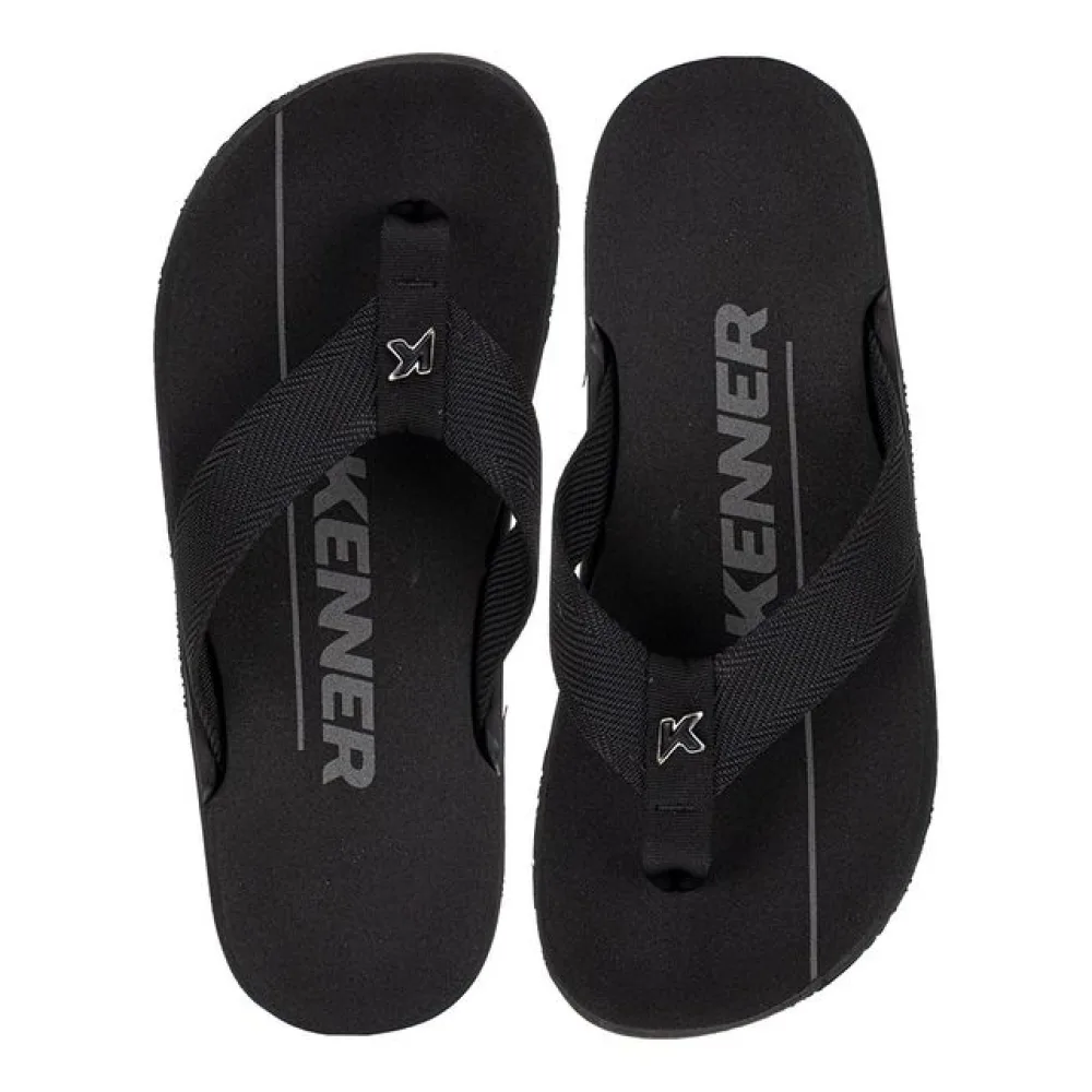 Chinelo Masculino NK6 Pro Kenner EJZ PRETO 38