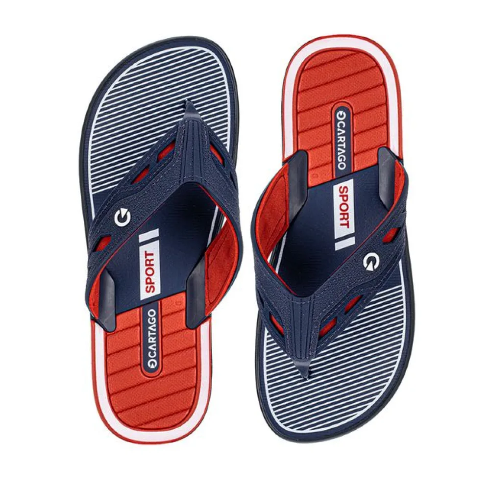 Chinelo Masculino Dallas Cartago - 12158 MARINHO/VERMELHO 37/38