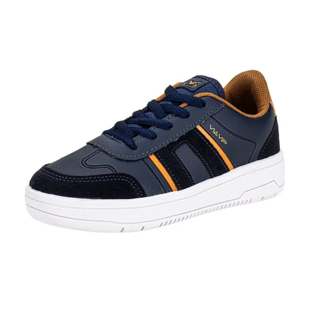 Tênis Infantil Masculino Via Vip VV4515 MARINHO 28
